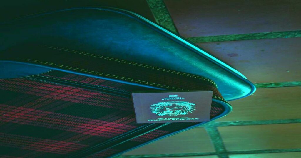 How to Choose Safe Accommodation When Traveling Solo while checking into a clean hotel room with luggage and passport