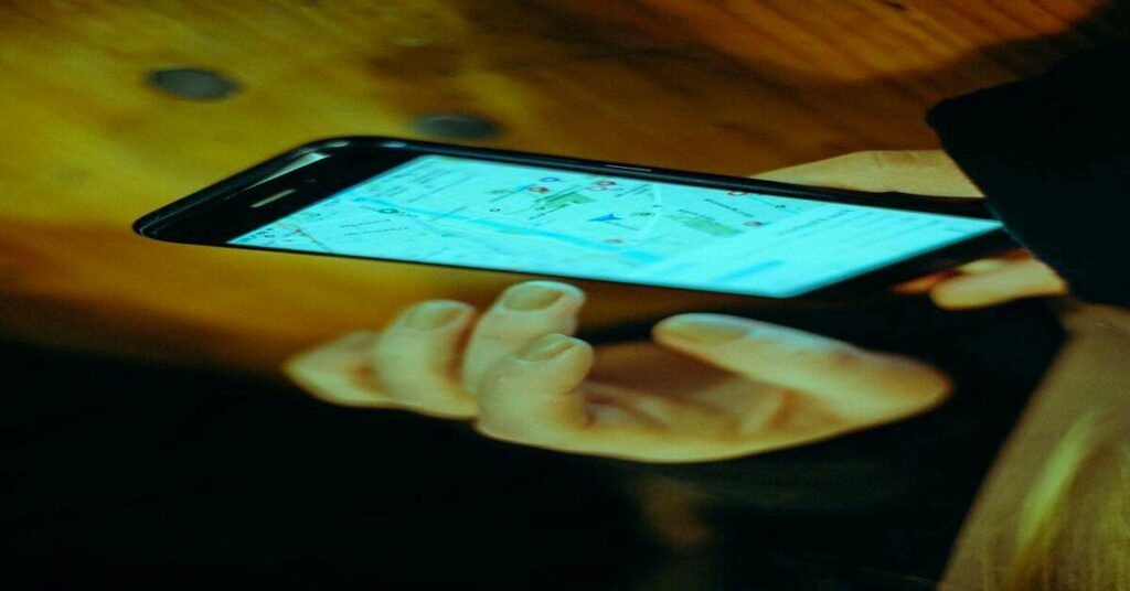 travel booking phone map hotel reservation