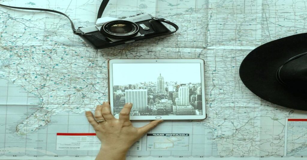 map usa travel destinations solo