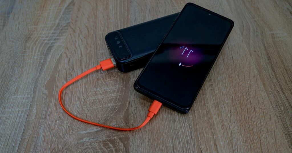 slim portable power bank external battery