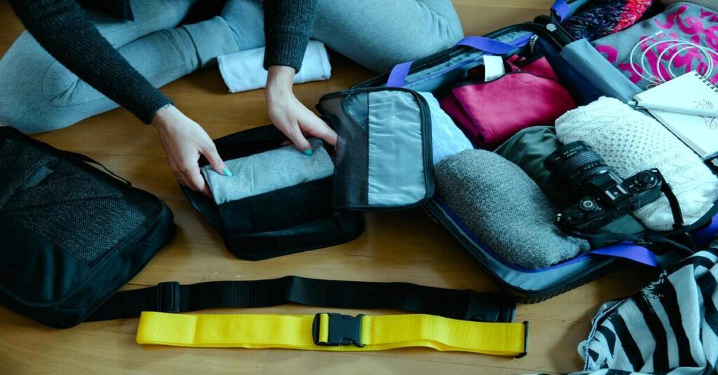 solo traveler packing backpack minimal travel preparation 1