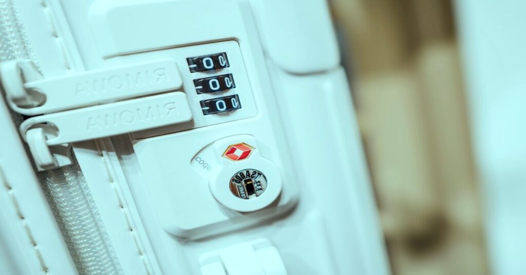 travel luggage lock combination cable lock suitcase security